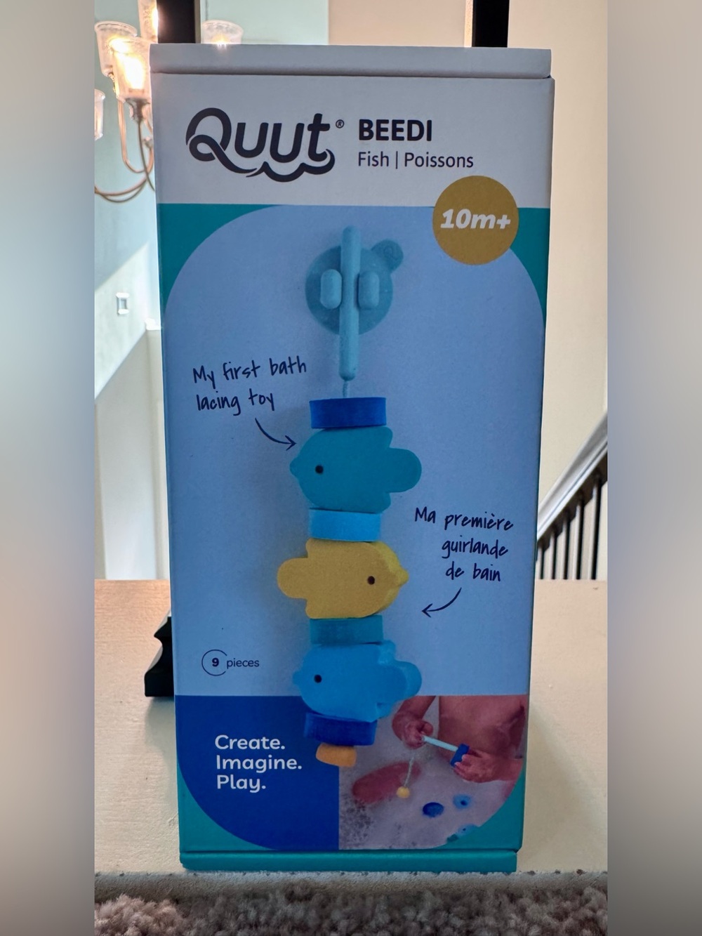 Quut Beedi Fish bath toy
